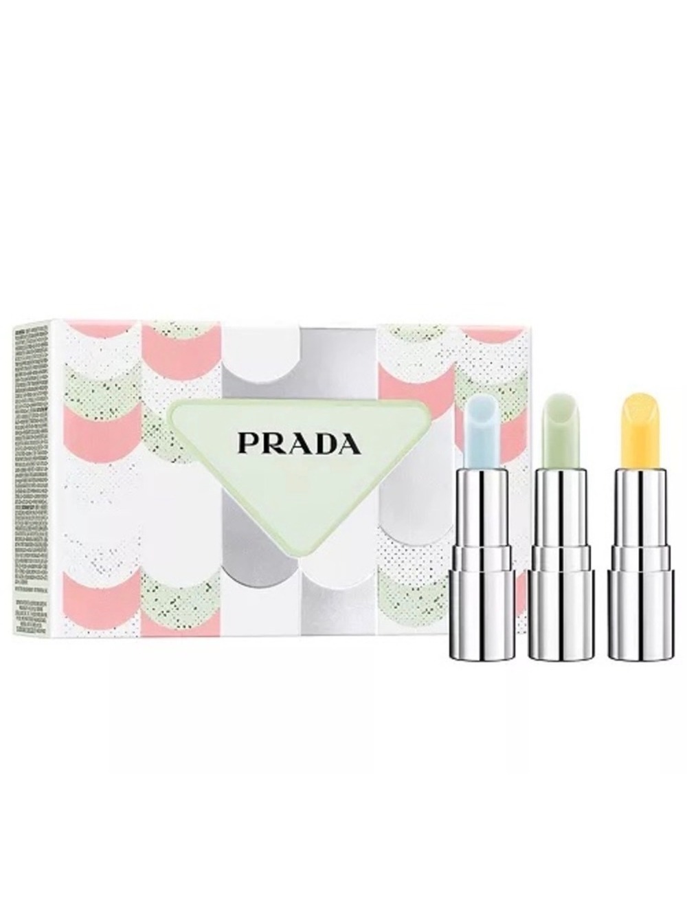 NEW✅ Prada Hydrating Mini Lip Balm Trio • Limited Edition Gift Set • New in Box